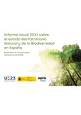 Portada de: Informe Anual 2022 sobre el estado del Patrimonio Natural y de la Biodiversidad en España