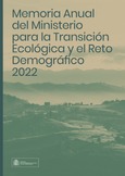 Portada de: Memoria anual del Ministerio para la Transición Ecológica y el Reto Demográfico 2022