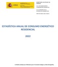 Portada de: Estadística Anual de Consumo Energético Residencial