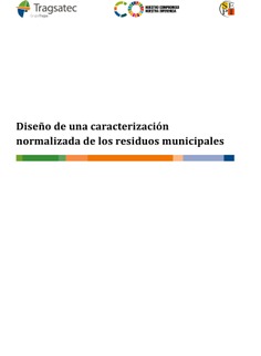 Diseño de una caracterización normalizada de los residuos municipales