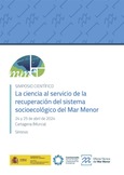 Portada de: Simposio científico: La ciencia al servicio de la recuperación del sistema socioecológico del Mar Menor