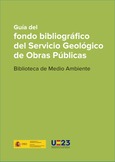 Portada de: Guía del fondo bibliográfico del servicio geológico de obras públicas