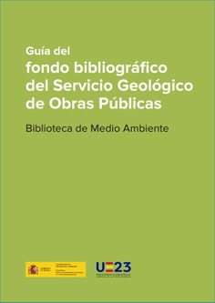 Guía del fondo bibliográfico del servicio geológico de obras públicas
