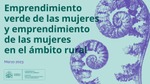 Emprendimiento verde de las mujeres y emprendimiento de las mujeres en el ámbito rural