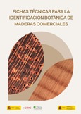 Portada de: Fichas técnicas para la identificación botánica de maderas comerciales
