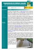 Portada de: Fragmentación de Hábitats Causada por Infraestructuras de Transporte enero 2022