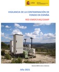Portada de: Vigilancia de la contaminación de fondo en España