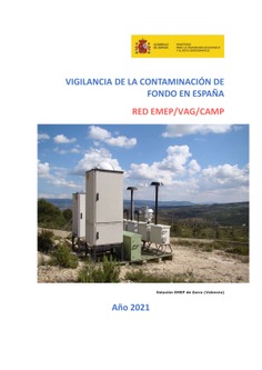 Vigilancia de la contaminación de fondo en España