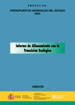 Presupuestos generales del Estado 2023. Informe de alineamiento con la Transición Ecológica