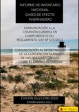 Portada de: Informe de inventario nacional de emisiones de gases de efecto invernadero