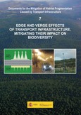 Portada de: Edge and verge effects of transport infrastructure