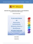 Portada de: Plan DSEAR Plan Nacional de Depuración, Saneamiento, Eficiencia, Ahorro y Reutilización
