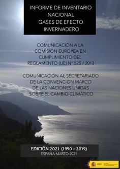 Informe del inventario nacional de emisiones de gases de efecto invernadero