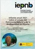 Portada de: Informe Anual 2023 sobre el Estado del Patrimonio Natural y de la Biodiversidad en España 2021