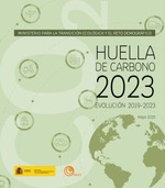 Huella de Carbono del Ministerio para la Transición Ecológica y el Reto Demográfico 2023