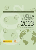 Huella de Carbono del Ministerio para la Transición Ecológica y el Reto Demográfico 2023