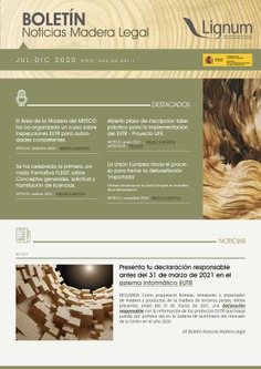 Boletín : Noticias Madera Legal