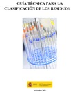 Portada de: Guía técnica para la clasificación de los residuos