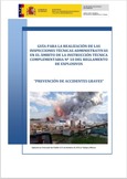 Portada de: Guía para la realización de las inspecciones técnicas administrativas en el ámbito de la Instrucción Técnica Complementaria nº 10 del Reglamento de Explosivos