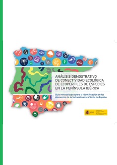 Análisis demostrativo de conectividad ecológica de ecoperfiles de especies en la península ibérica