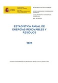 Portada de: Estadística de Energías Renovables y Residuos