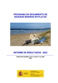 Programa de seguimiento de basuras marinas en playas. Informe de resultados 2023