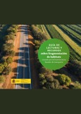Portada de: Guía de lecturas y recursos sobre fragmentación de hábitats causada por infraestructuras lineales de transporte