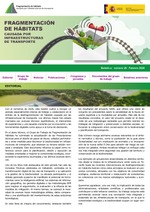 Boletín sobre fagmentación de hábitats causada por infraestructuras de transporte