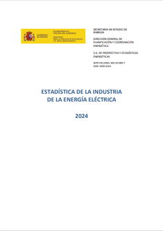 Estadística de la Industria de la Enegría Eléctrica 2024
