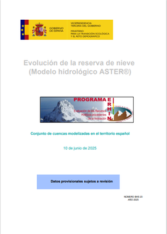 Informes de evolución de recursos nivales año hidrológico 2024-2025