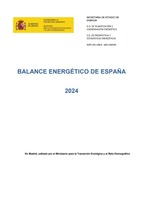 Balance Energético de España 2024