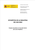 Portada de: Estadística Anual de la Industria del Gas 2024