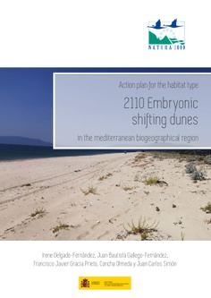 Action plan for the habitat type 2110 Embryonic shifting dunes in the mediterranean biogeographical region