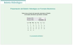Boletín Hidrológico Semanal