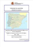 Portada de: Avance del Comportamiento Hidrometeorológico en las Cuencas Hidrográficas Hispano-Portuguesas durante el Año Hidrológico. Estaciones de Control Españolas