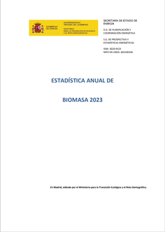 Estadística anual de Consumo Energético en la Industria 2023
