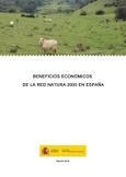Portada de: Beneficios económicos de la Red Natura 2000 en España