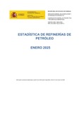 Portada de: Estadística mensual de Refinerías de Petróleo 2025