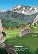 Ilustraciones de la Red de Parques Nacionales. Picos De Europa