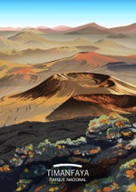 Ilustraciones de la Red de Parques Nacionales. Timanfaya