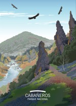 Ilustraciones de la Red de Parques Nacionales. Cabañeros