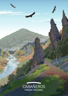 Ilustraciones de la Red de Parques Nacionales. Cabañeros