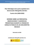 Portada de: Plan hidrológico de la demarcación hidrográfica del Ebro, cuarto ciclo (2028-2033)