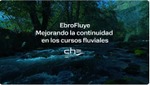 Ebro fluye mejorando la continuidad en los cursos fluviales