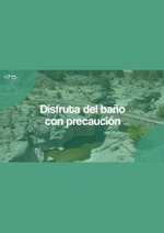 Disfruta del baño con precaución