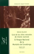 Guía de los Sitios Naturales de Interés Nacional: Parque Nacional de la Montaña de Covadonga