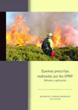 Portada de: Quemas realizadas por los EPRIF. Método y aplicación