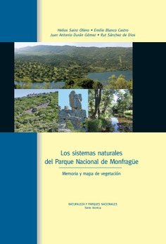 Sistemas naturales del Parque Nacional de Monfragüe, Los. Memoria y mapa de vegetación
