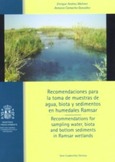 Portada de: Recomendaciones para la toma de muestras de agua, biota y sedimentos en humedales Ramsar