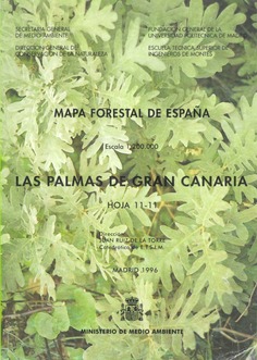 Mapa forestal de España. Las Palmas de Gran Canaria. Hoja 11­11